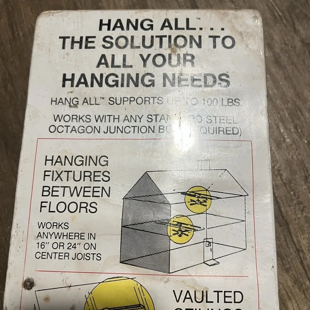 Fan Fast Hang All Hanger Bar Ceiling Fan Chandelier Plant Mount NEW Hang 11 USA